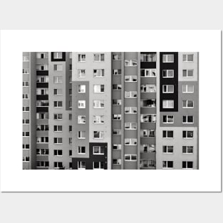 Urban style, Block of flats. Posters and Art